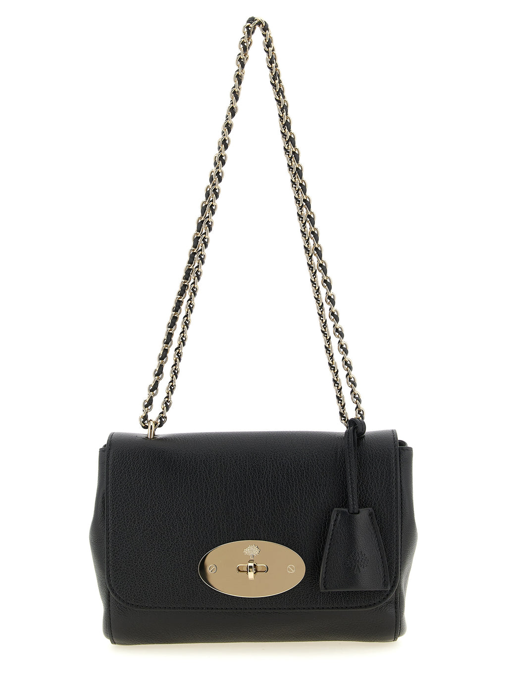 Black Goat Leather Lily Legacy Crossbody