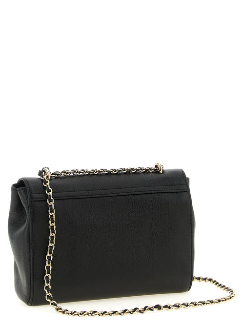 Black Goat Leather Lily Legacy Crossbody