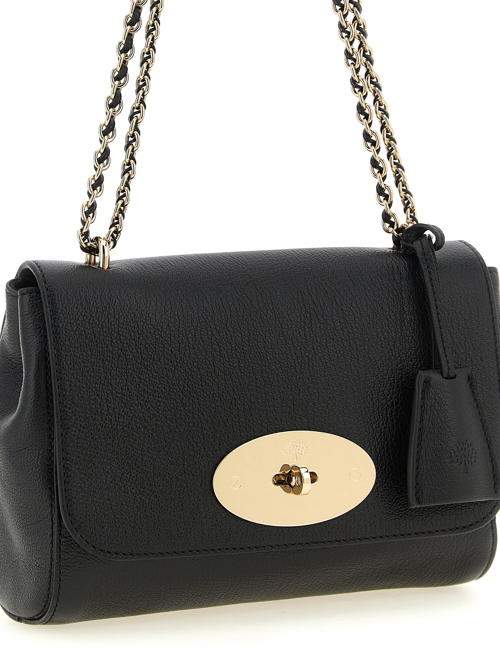 Black Goat Leather Lily Legacy Crossbody