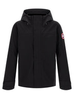 Rupert Black Polyamide Shell Jacket
