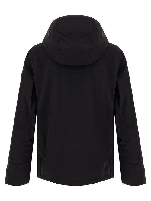 Rupert Black Polyamide Shell Jacket