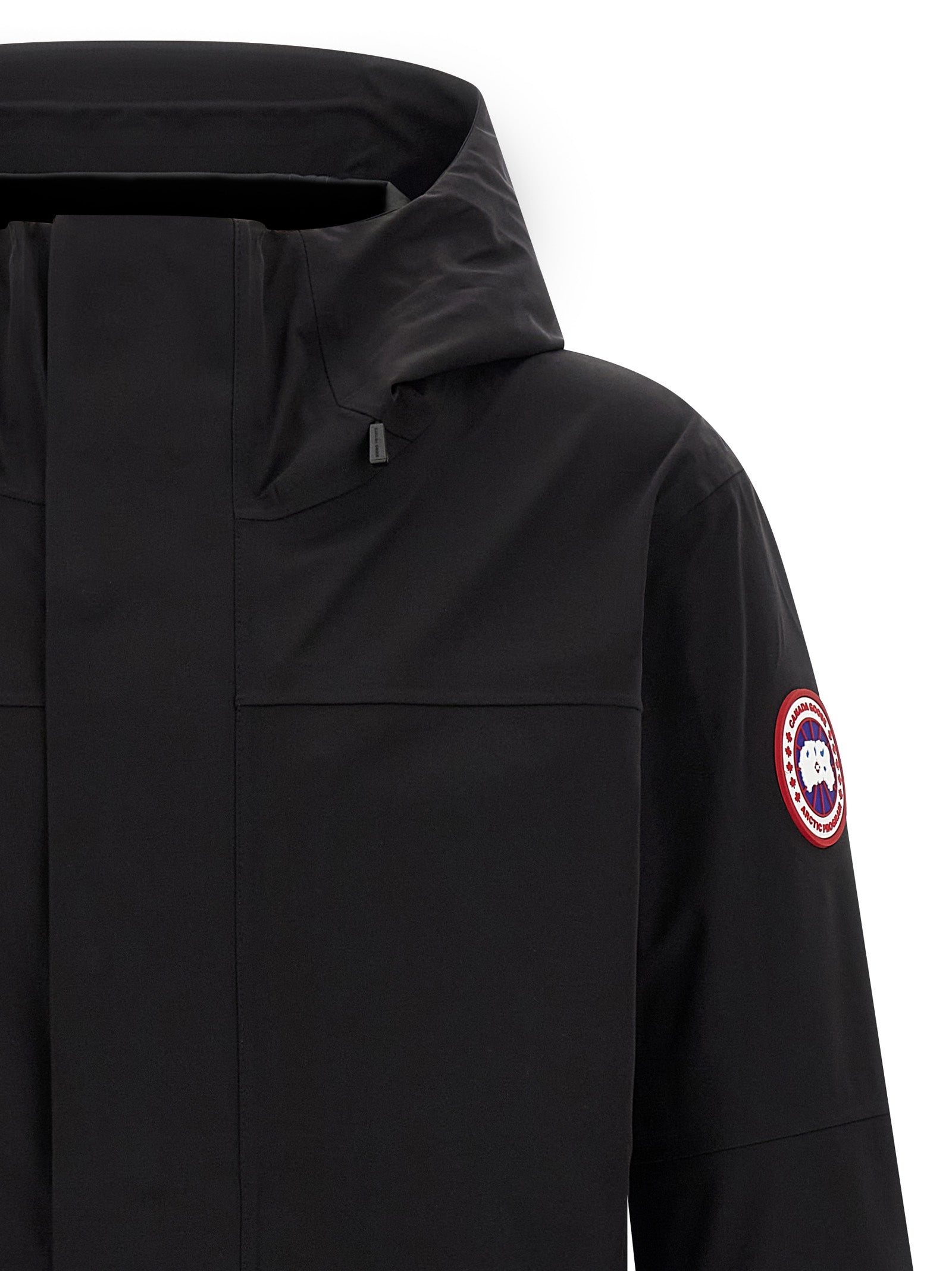 Rupert Black Polyamide Shell Jacket