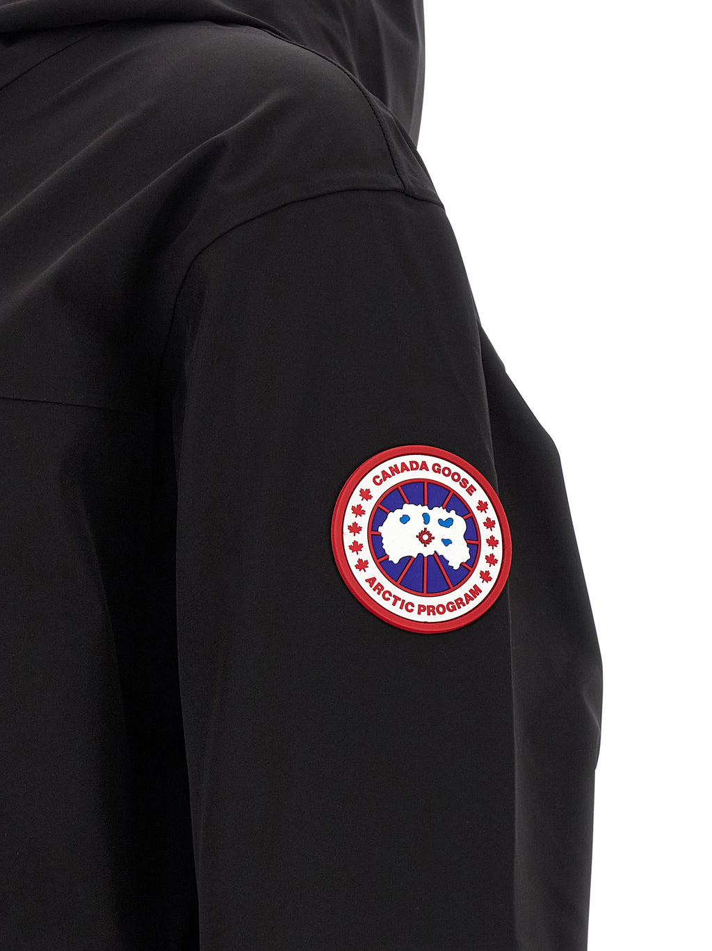 Rupert Black Polyamide Shell Jacket