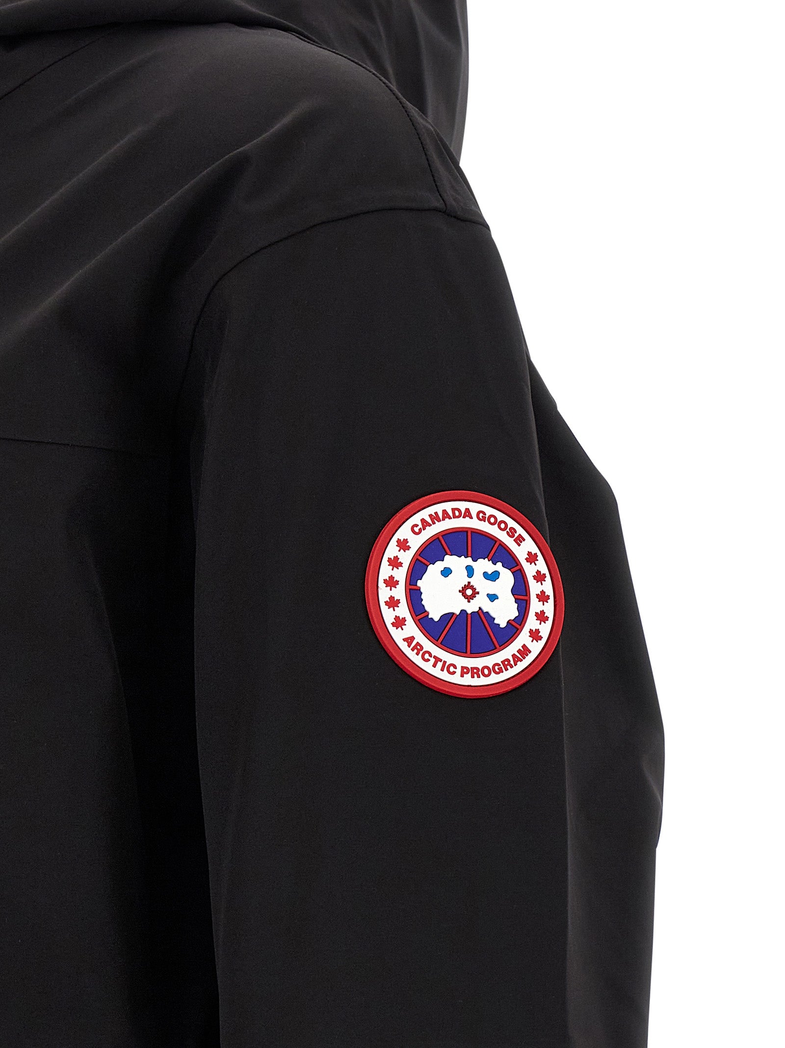 Rupert Black Polyamide Shell Jacket