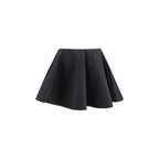 Wool Peacoat Midi Skirt