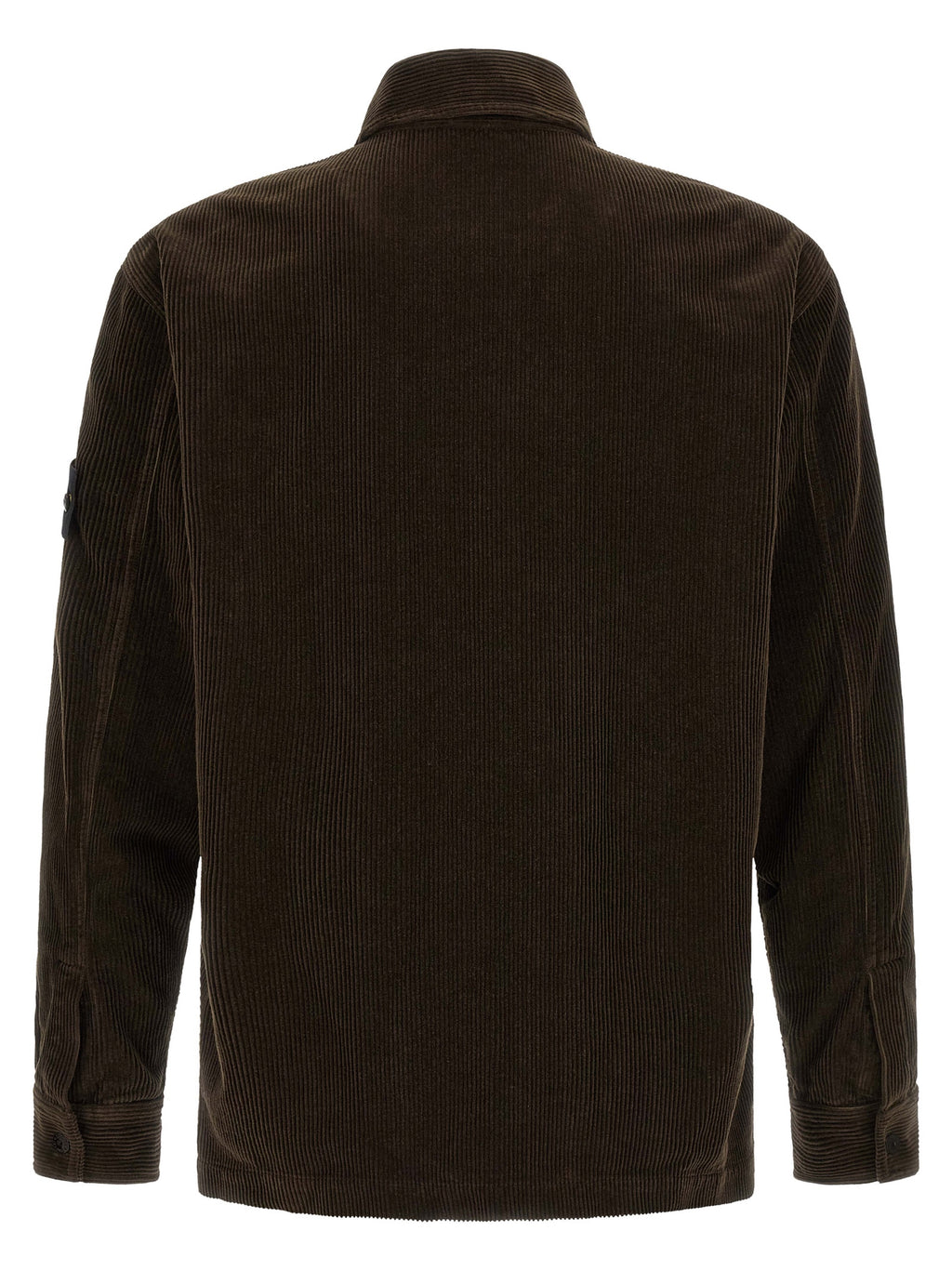Brown Corduroy Cotton Overshirt