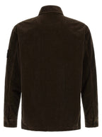 Brown Corduroy Cotton Overshirt