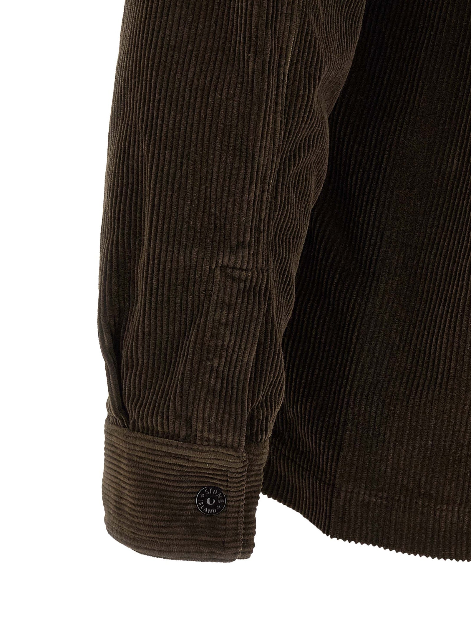 Brown Corduroy Cotton Overshirt