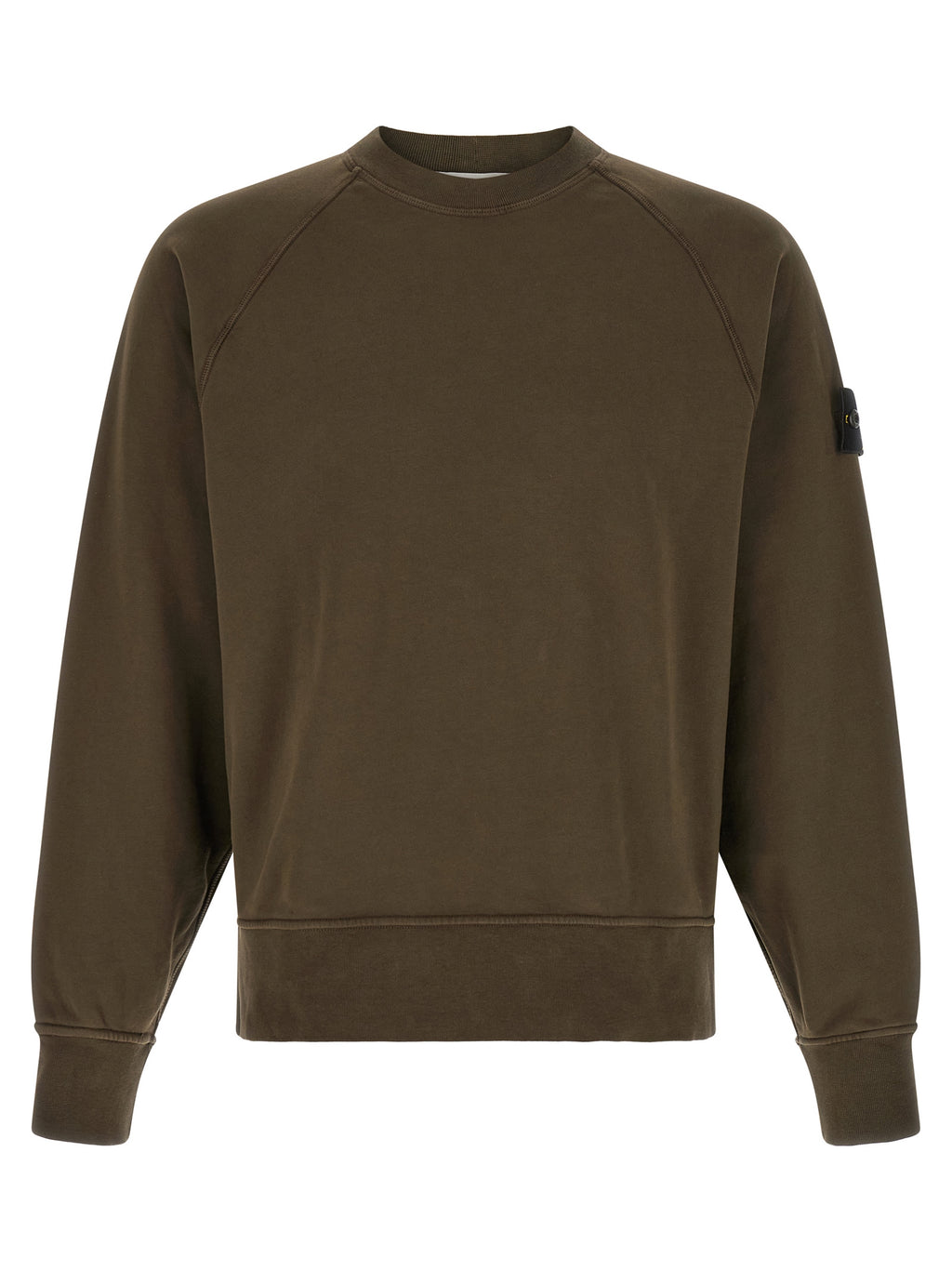 Charcoal Grey Cotton Crewneck Sweatshirt