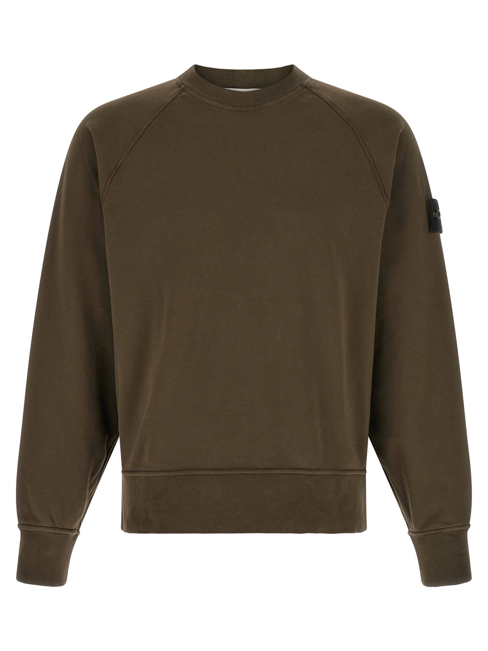Charcoal Grey Cotton Crewneck Sweatshirt