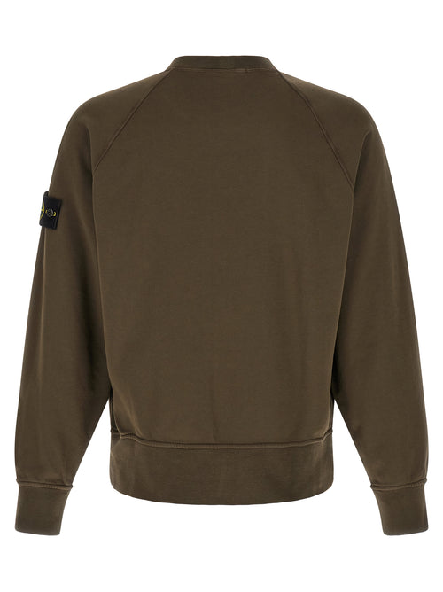 Charcoal Grey Cotton Crewneck Sweatshirt