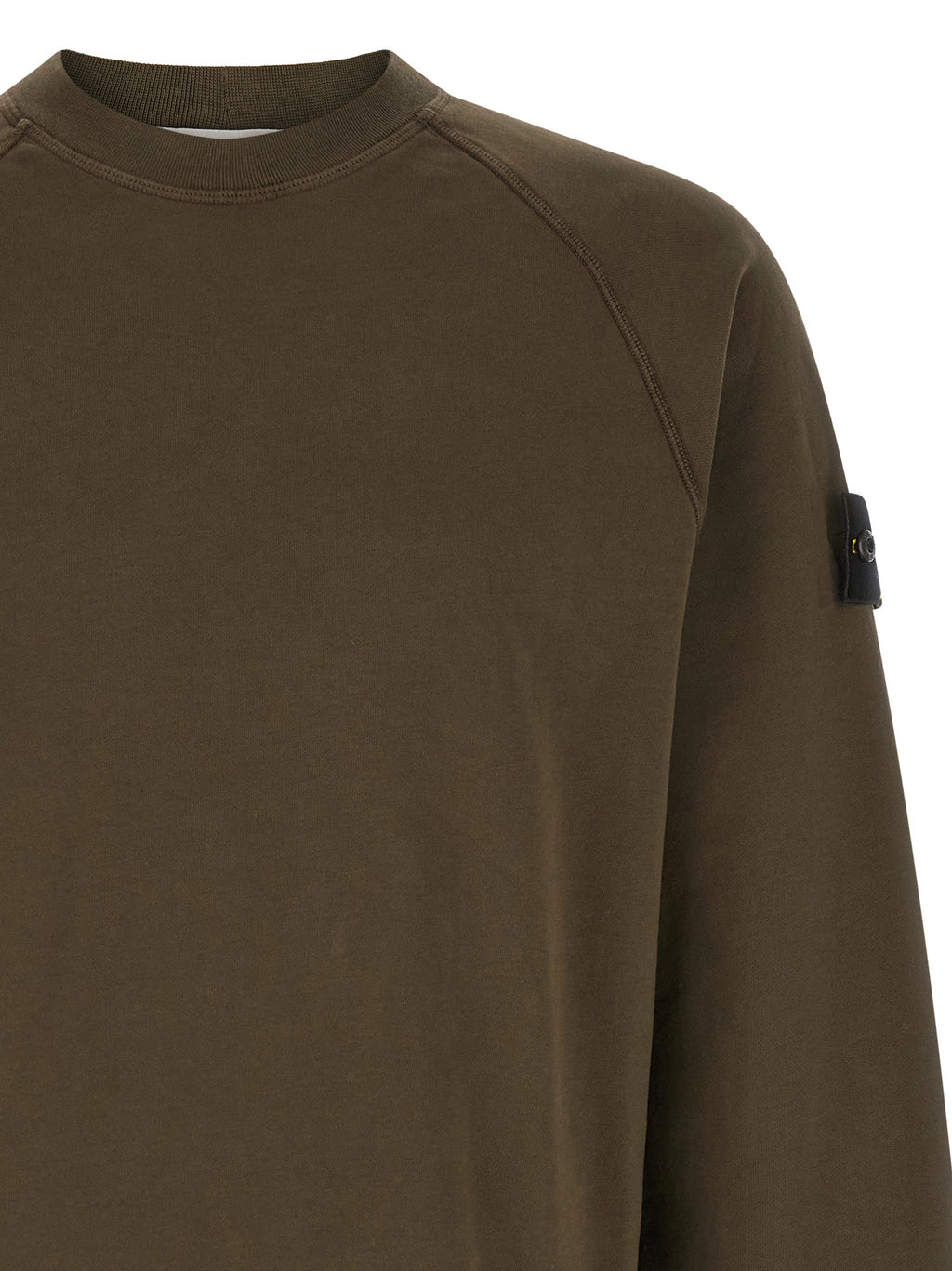Charcoal Grey Cotton Crewneck Sweatshirt