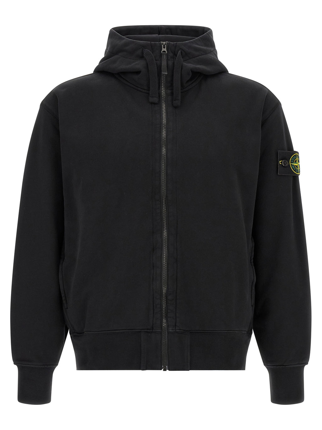 Organic Cotton Black Hoodie