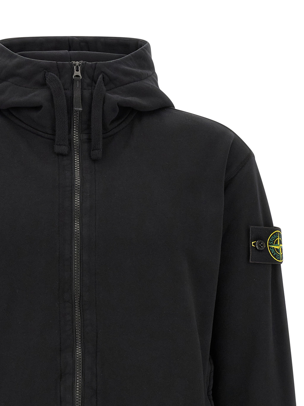Organic Cotton Black Hoodie