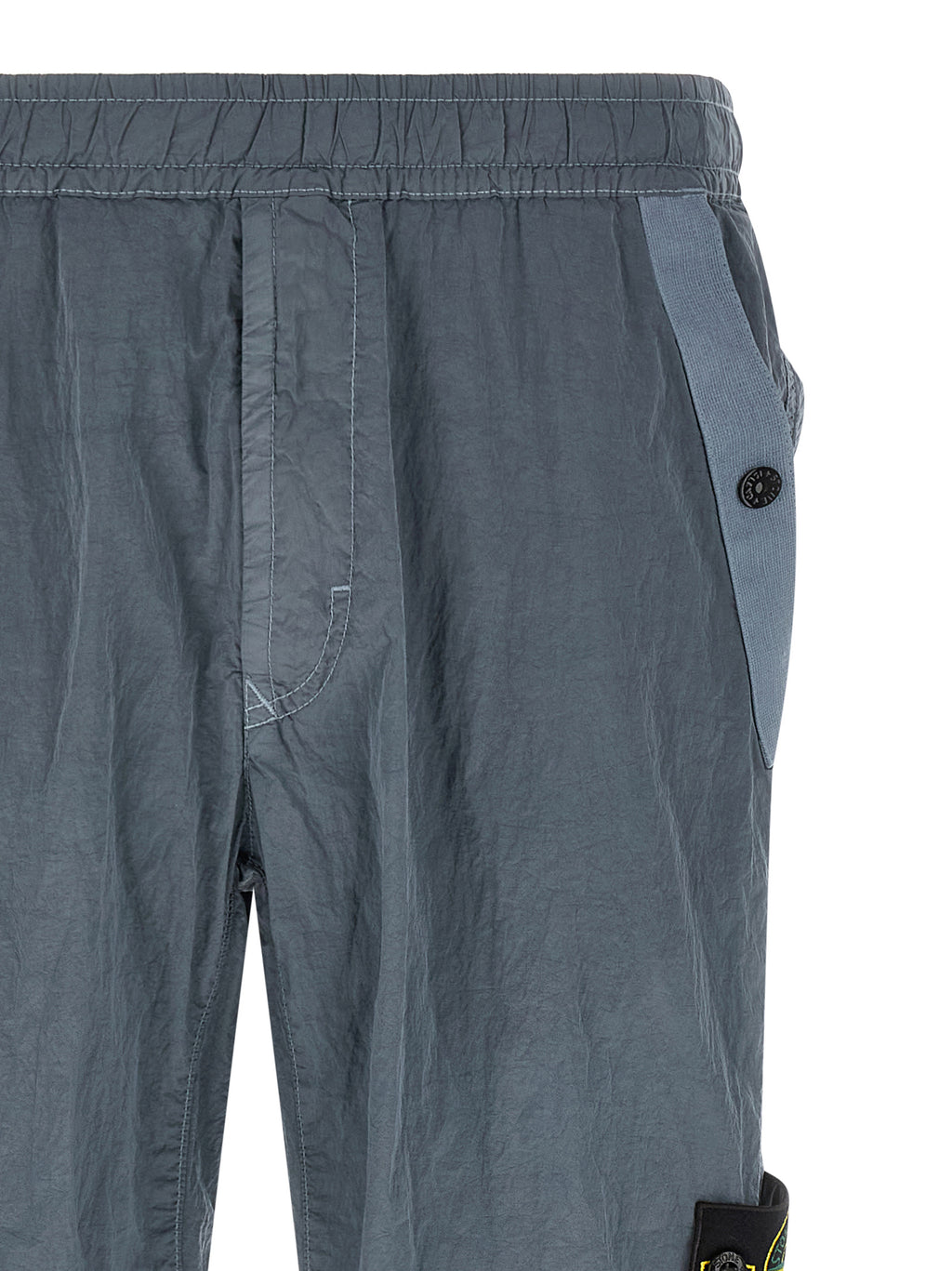 Iridescent Nylon Metal Joggers