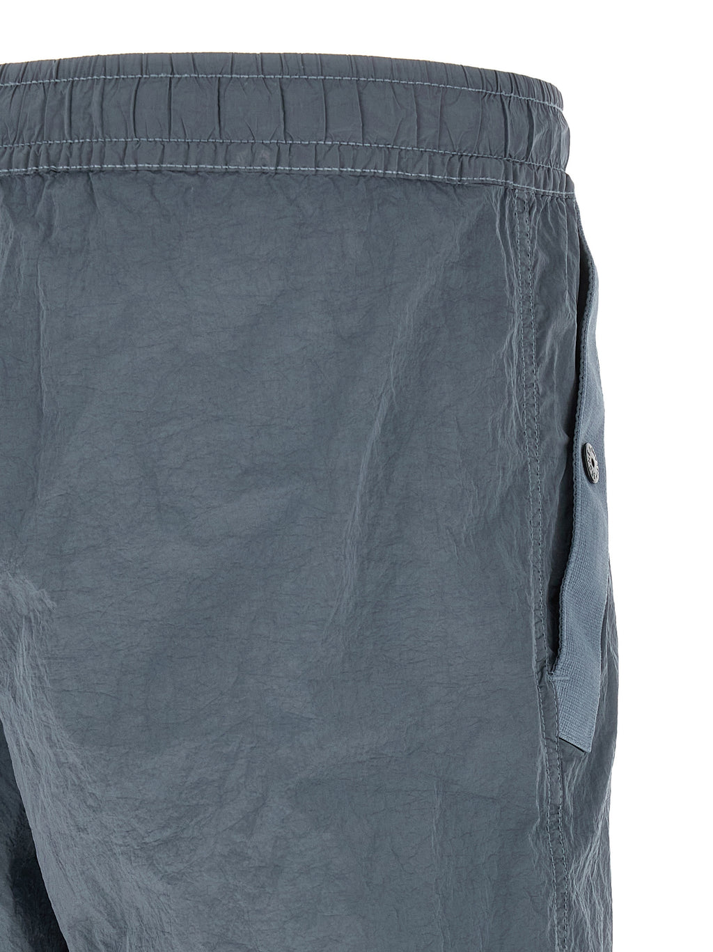 Iridescent Nylon Metal Joggers