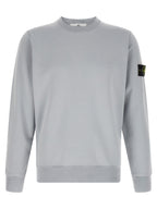Gray Organic Cotton Crewneck Sweatshirt