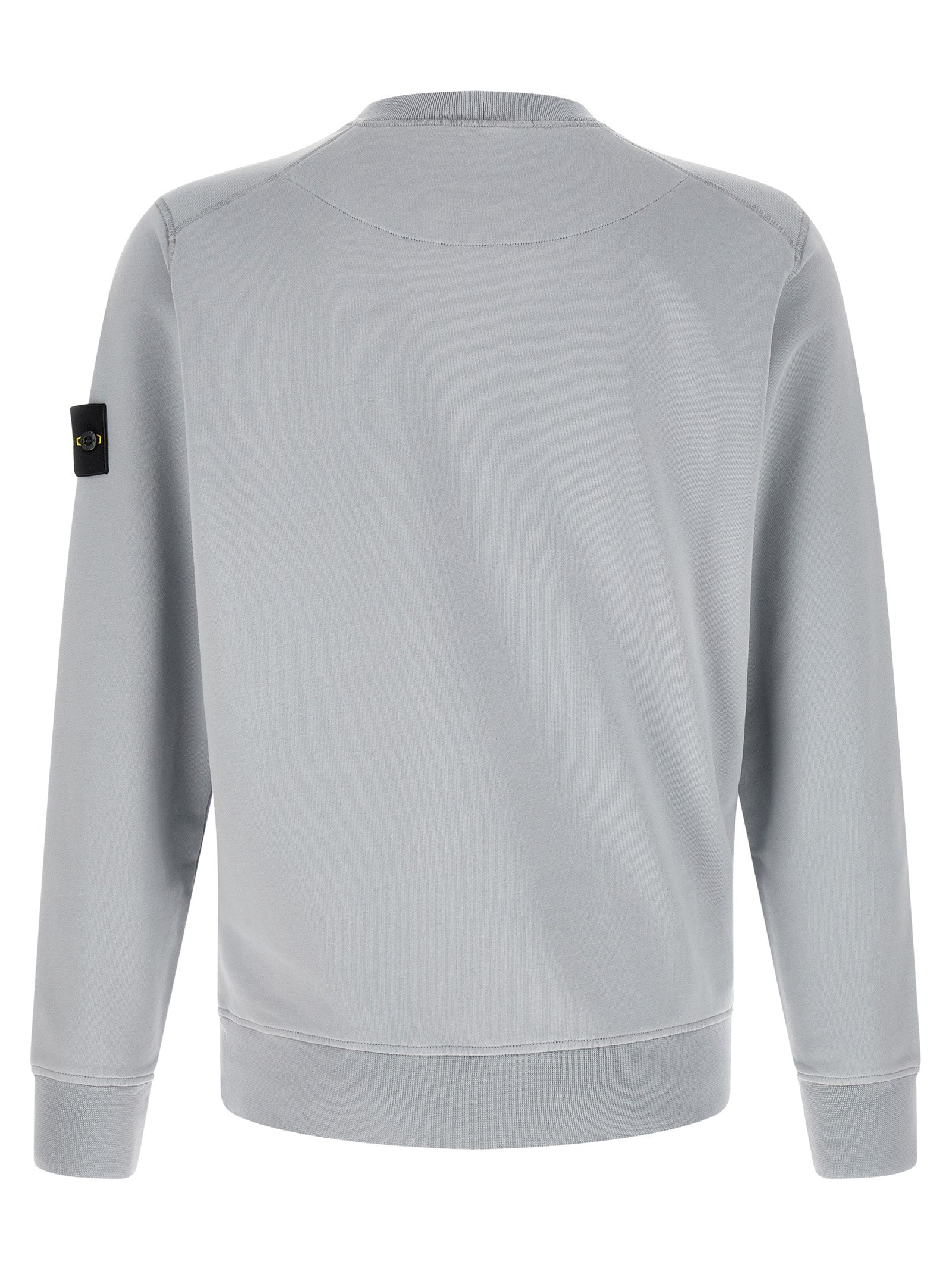 Gray Organic Cotton Crewneck Sweatshirt