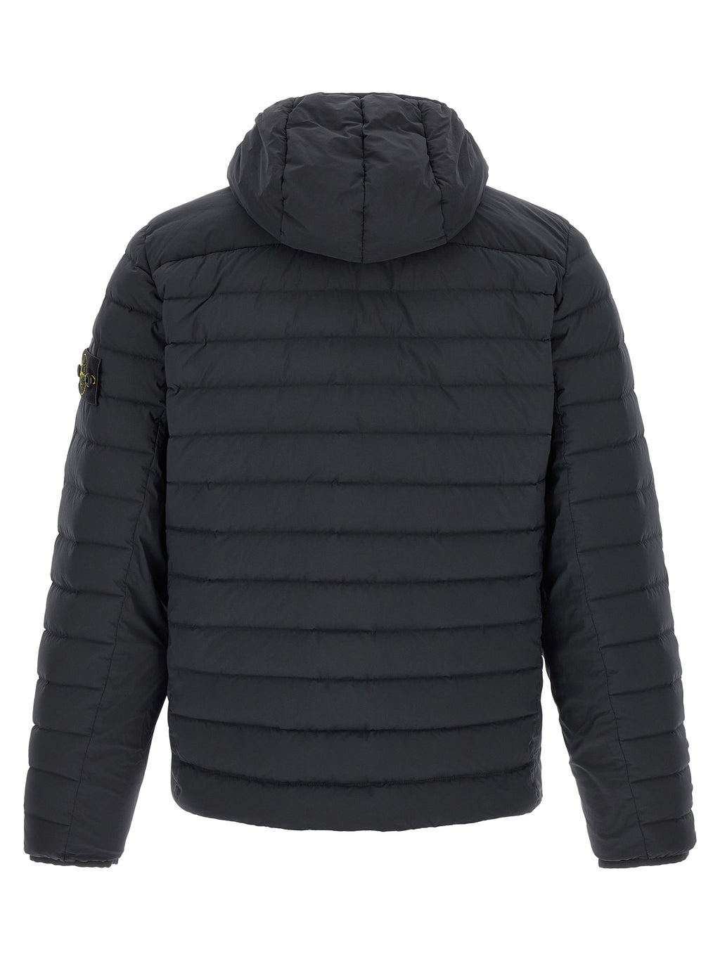 Blue Polyamide Full-Length Jacket