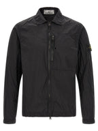 Black Polyamide Overshirt