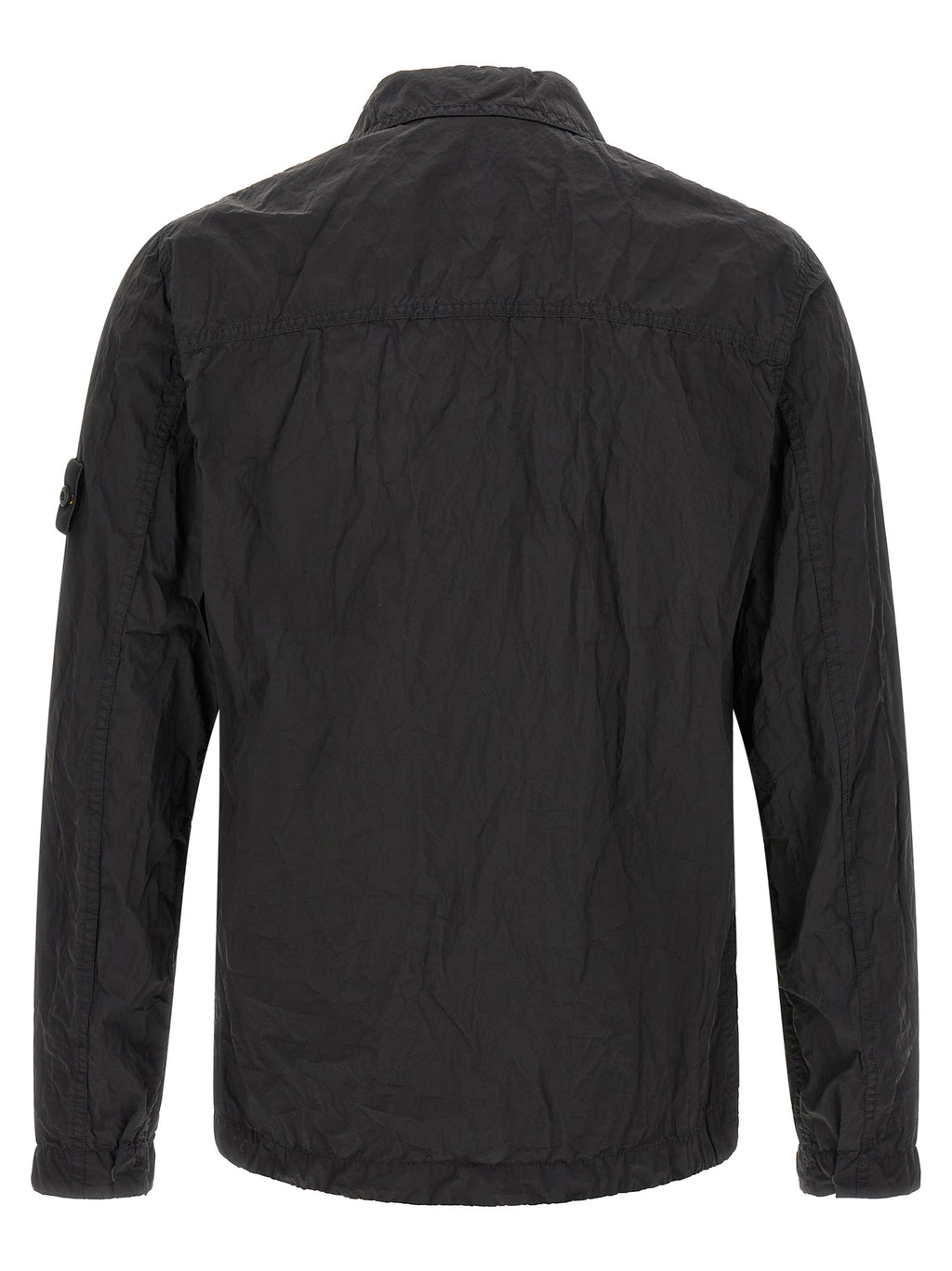 Black Polyamide Overshirt