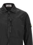 Black Polyamide Overshirt