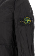 Black Polyamide Overshirt