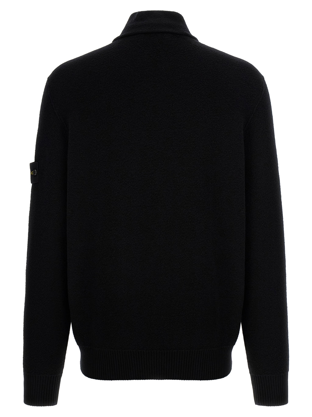Black Virgin Wool Cardigan