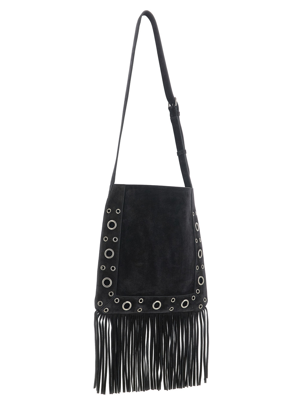 Medium Black Calfskin Nellcôte Shoulder Bag