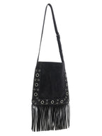 Medium Black Calfskin Nellcôte Shoulder Bag