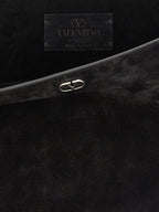 Medium Black Calfskin Nellcôte Shoulder Bag
