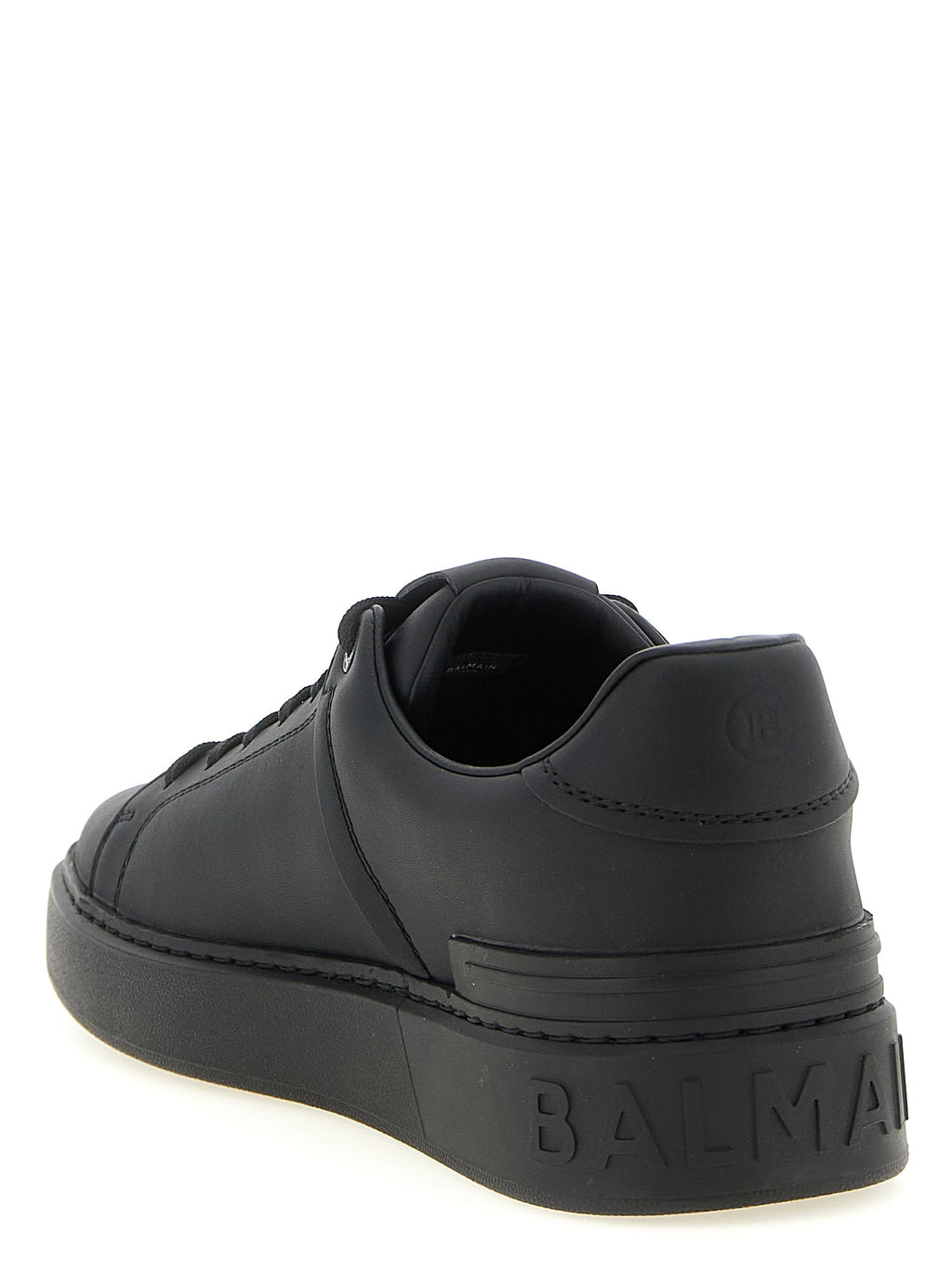 Calfskin B-Court Low-Top Sneakers