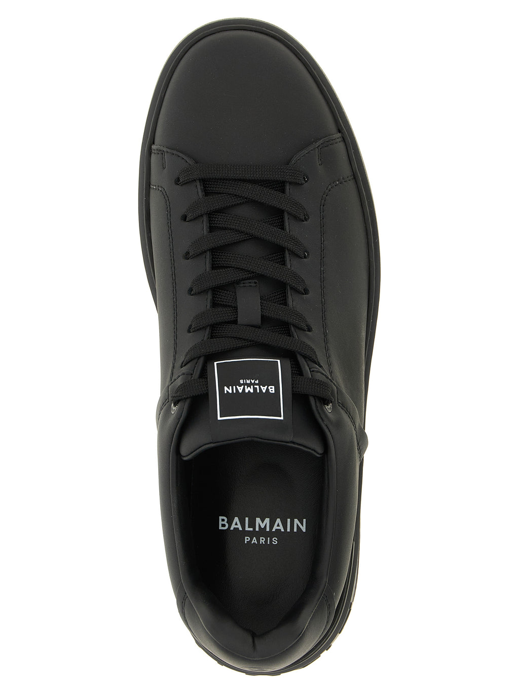 Calfskin B-Court Low-Top Sneakers