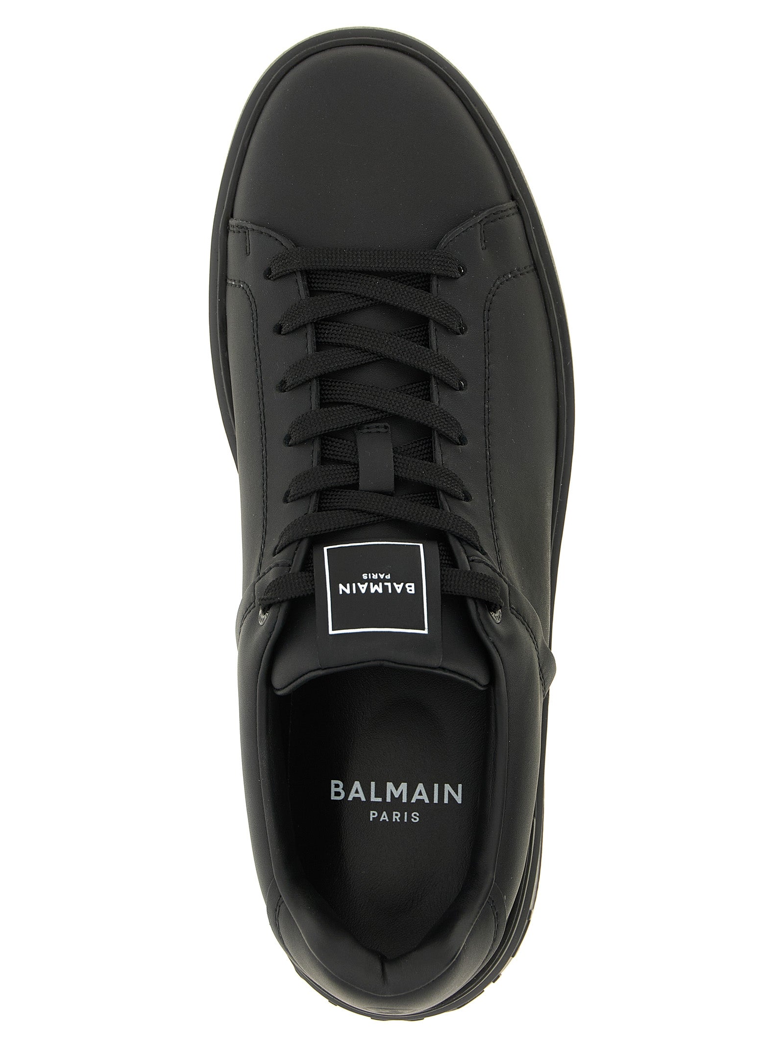 Calfskin B-Court Low-Top Sneakers