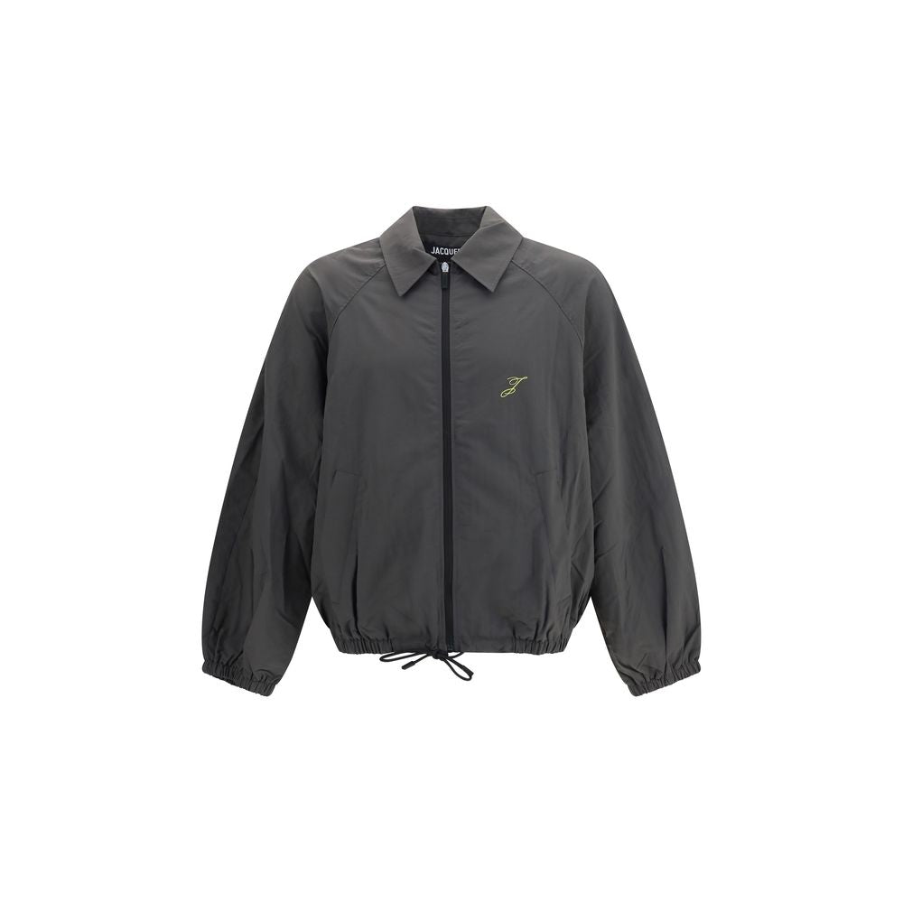 Full-Length Embroidered Polyamide Jacket