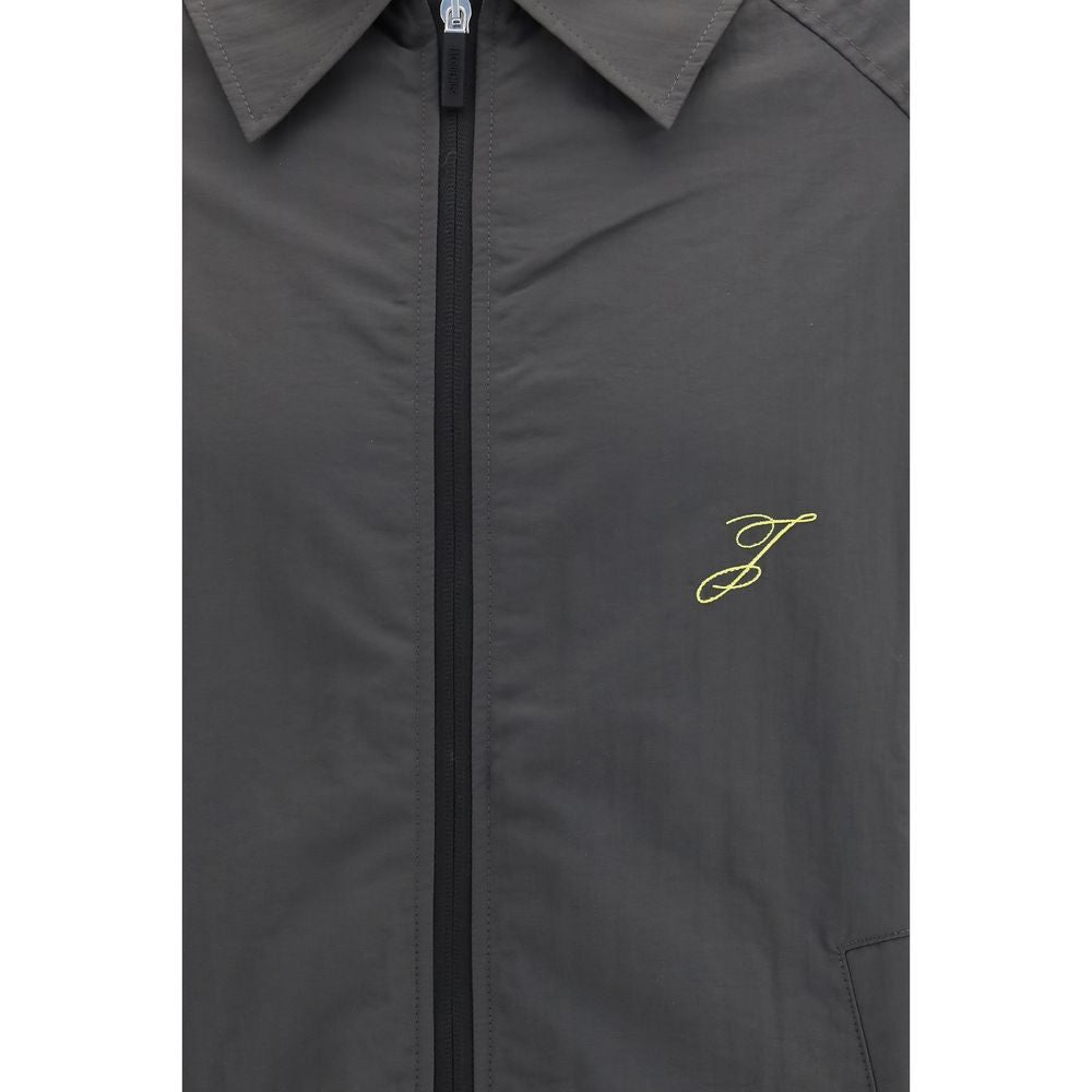 Full-Length Embroidered Polyamide Jacket