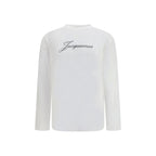 Cotton and Hemp Logo Long-Sleeve T-Shirt