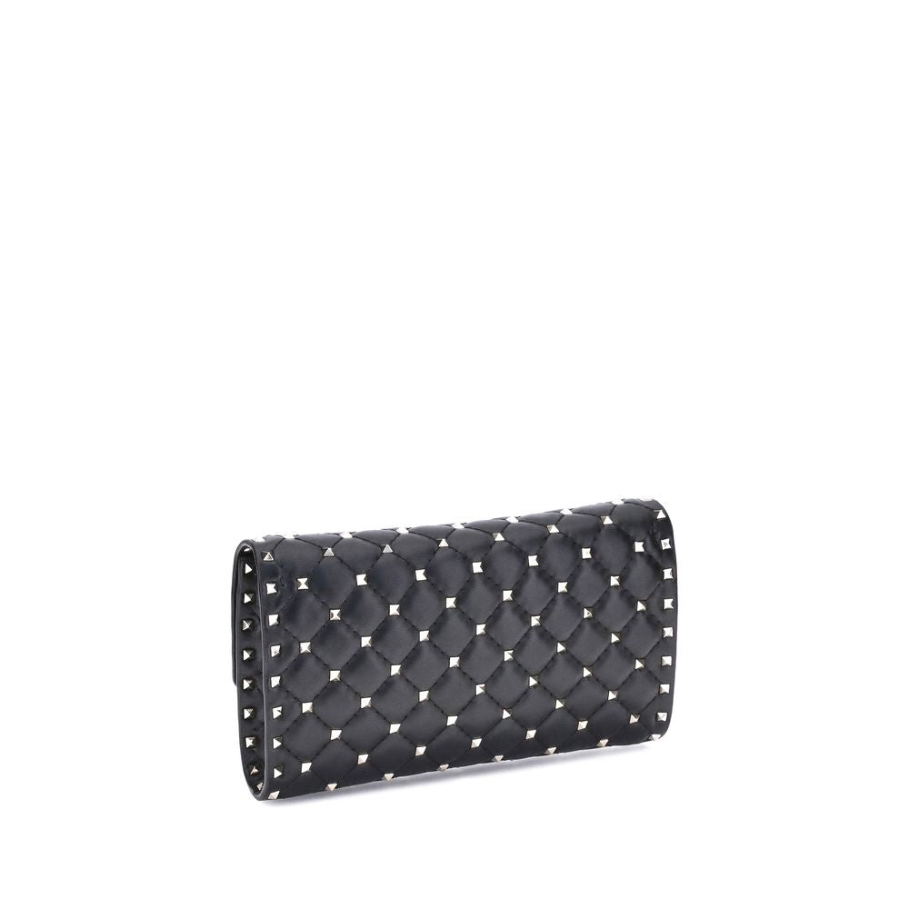 Calf Leather Rockstud Spike Shoulder Bag