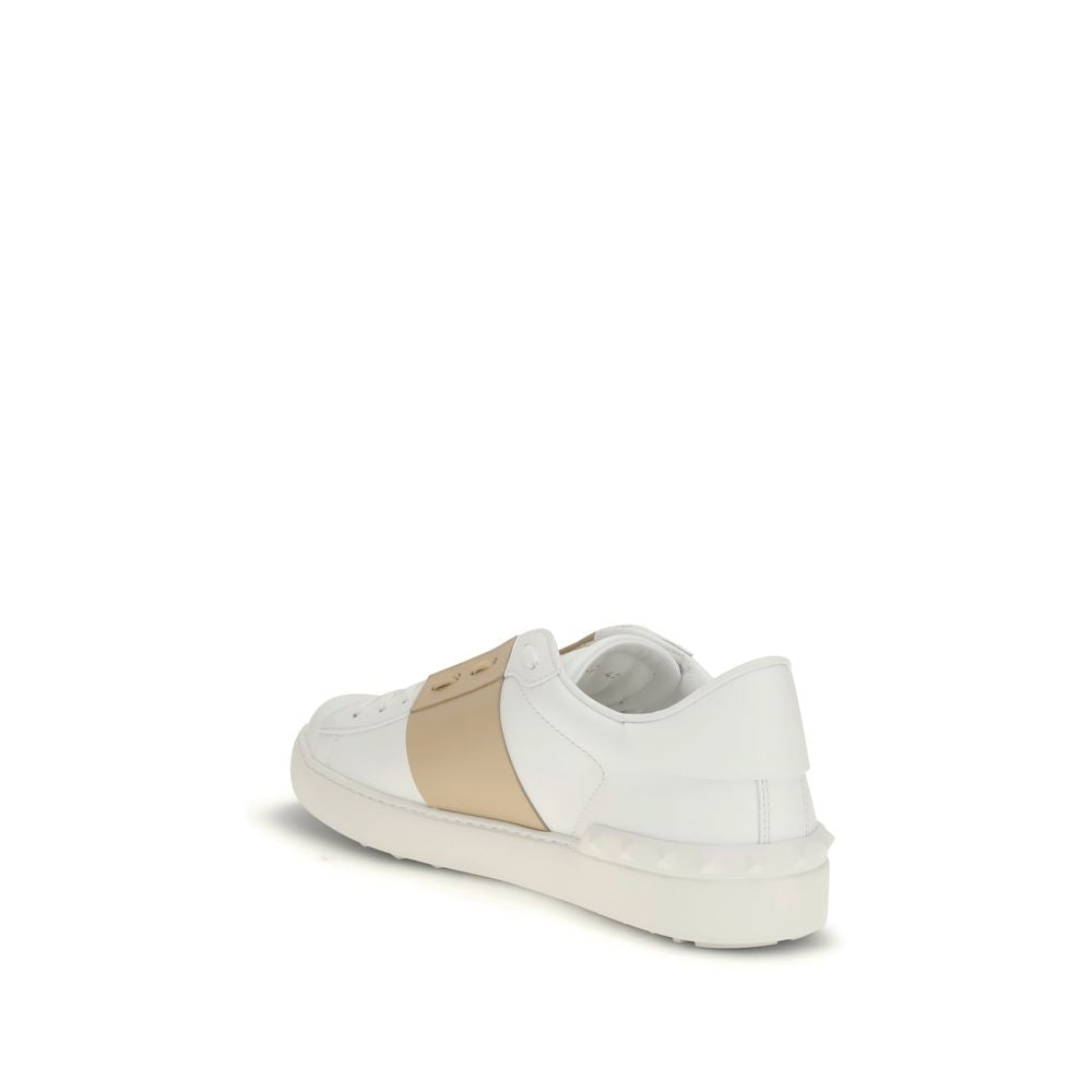 Calfskin Open Sneakers
