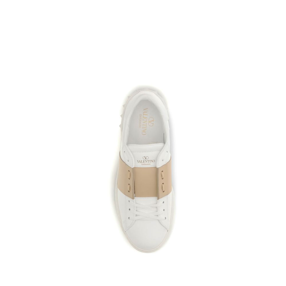 Calfskin Open Sneakers