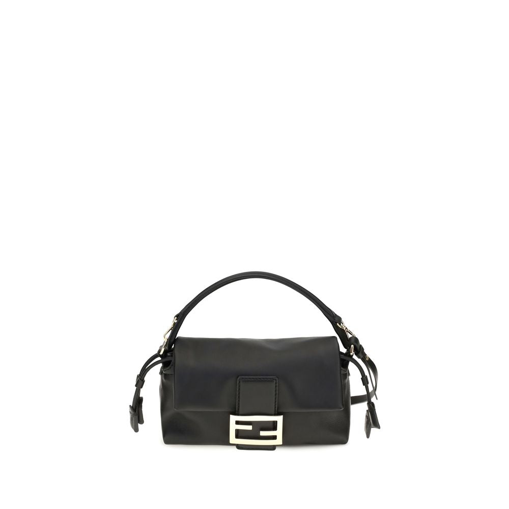 Small Nappa Leather Baguette Handbag