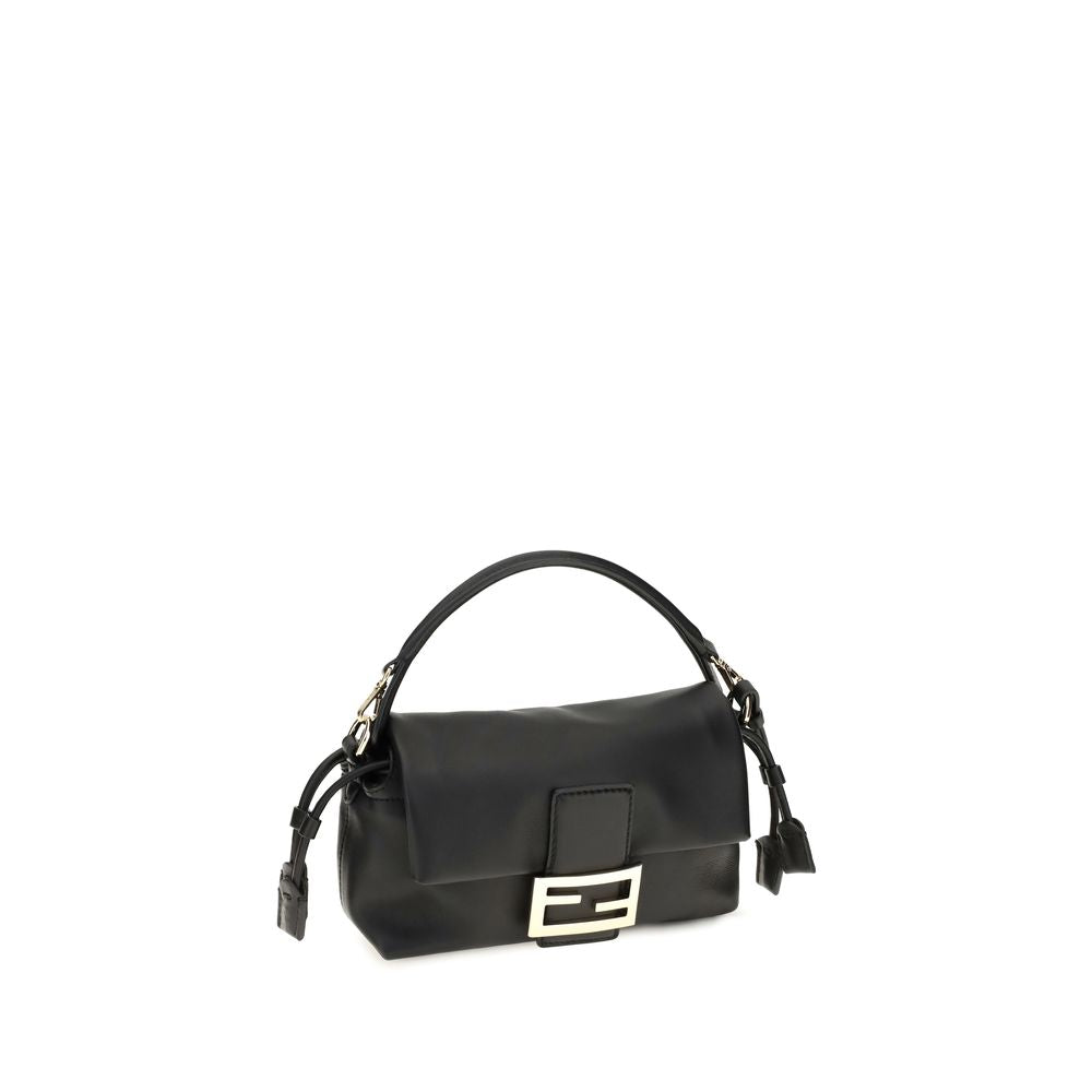 Small Nappa Leather Baguette Handbag