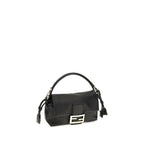 Small Nappa Leather Baguette Handbag