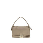 Soft Calf Leather Baguette Shoulder Bag