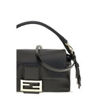 Small Nappa Leather Baguette Handbag