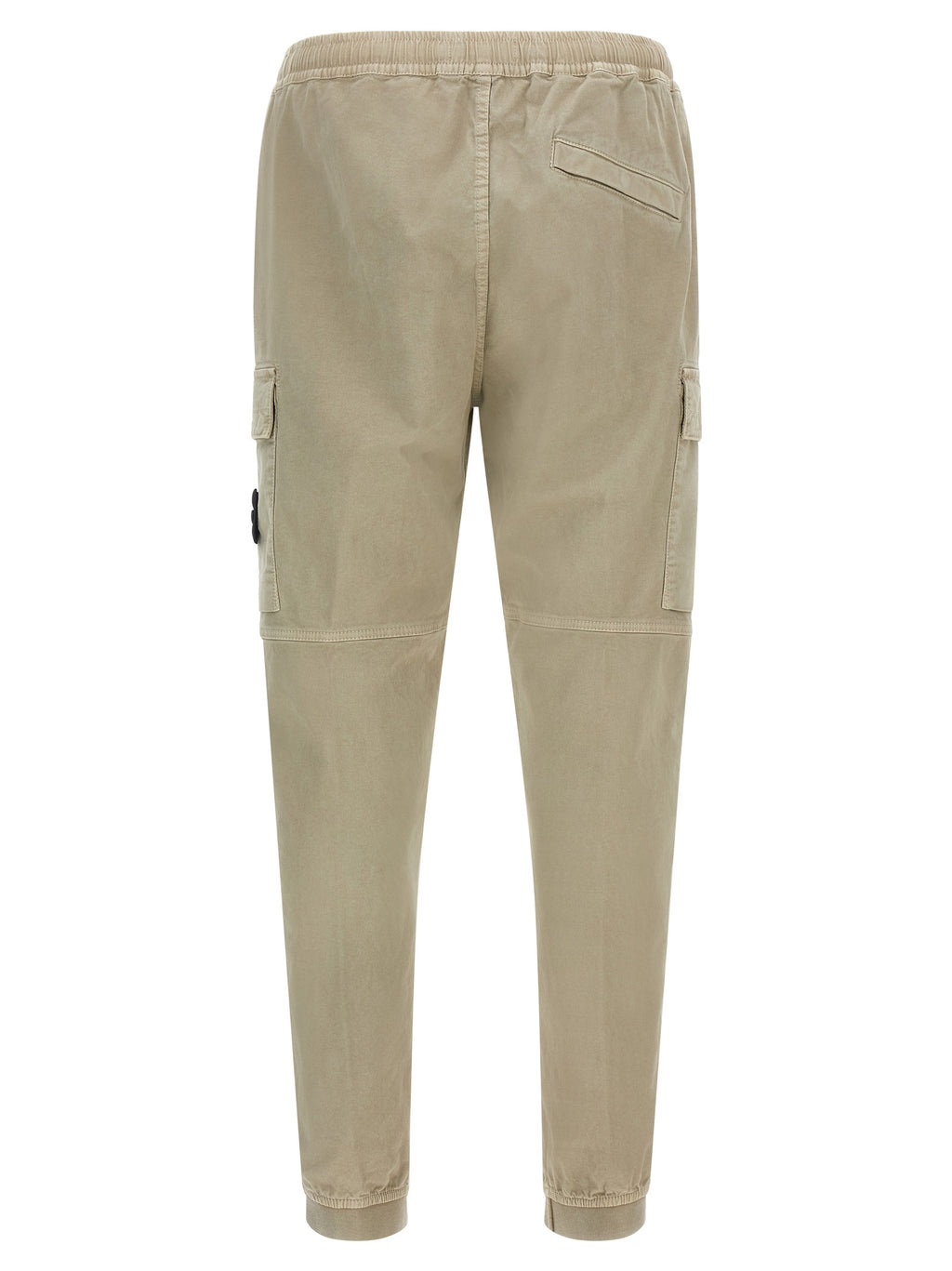 Garment-Dyed Cotton Cargo Pants