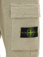 Garment-Dyed Cotton Cargo Pants