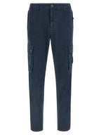 Navy Organic Stretch Cargo Pants