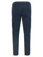 Navy Organic Stretch Cargo Pants