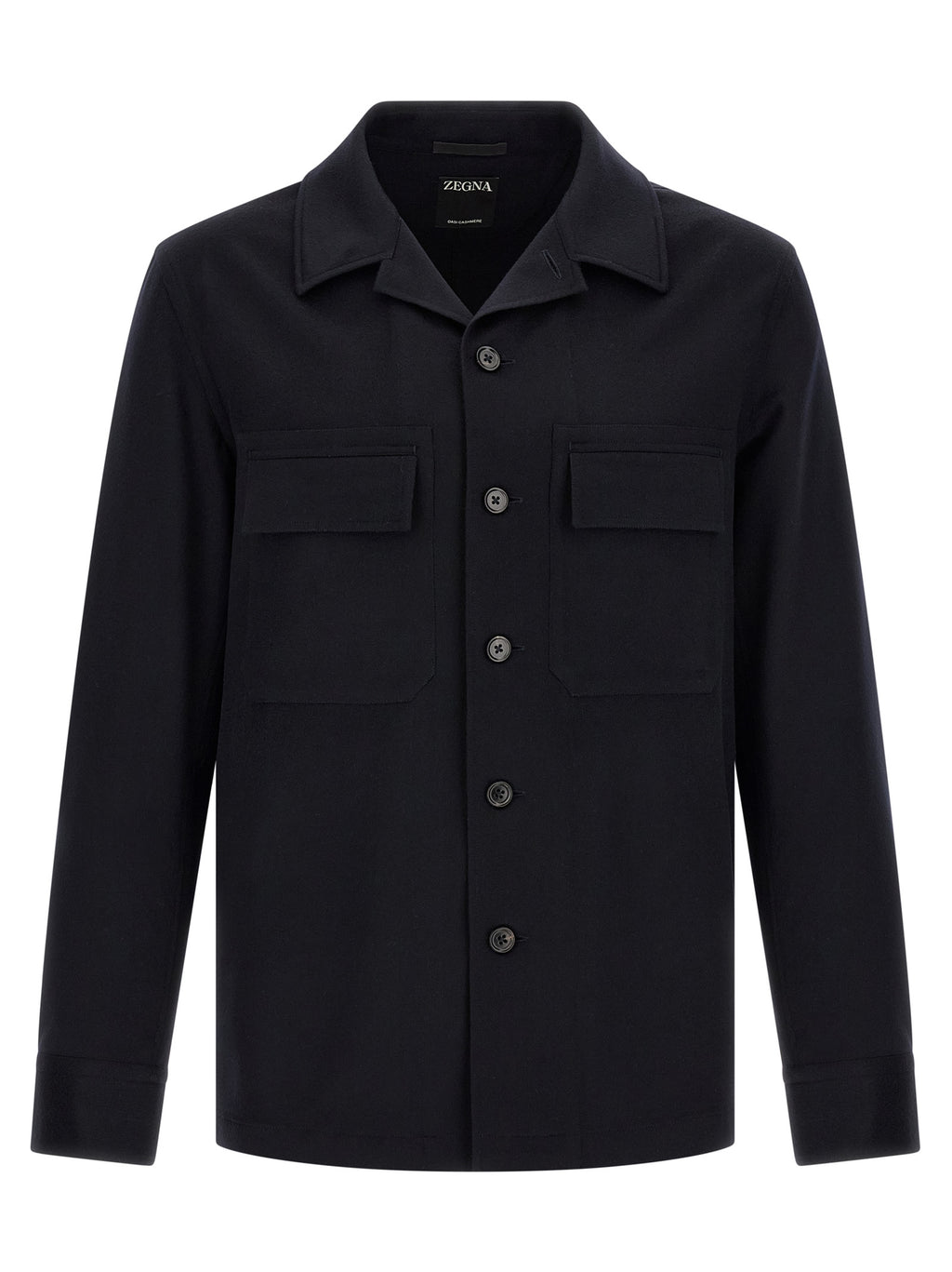 Blue Pure Oasi Cashmere Overshirt